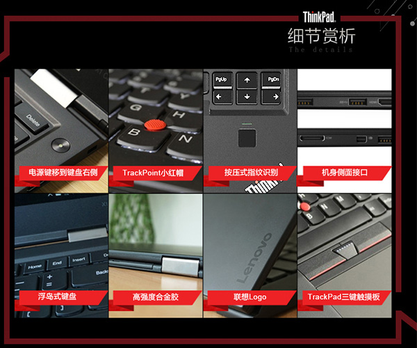 ThinkPad X1 Carbon细节图