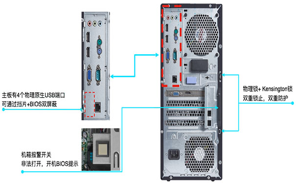 联想办公台式电脑