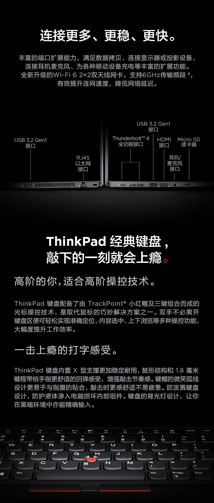 联想ThinkPad p16s商用笔记本
